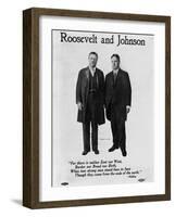 Roosevelt Campaign Poster for 1912 Presidential Election-null-Framed Giclee Print