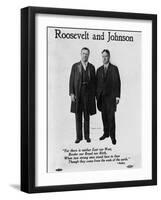 Roosevelt Campaign Poster for 1912 Presidential Election-null-Framed Giclee Print