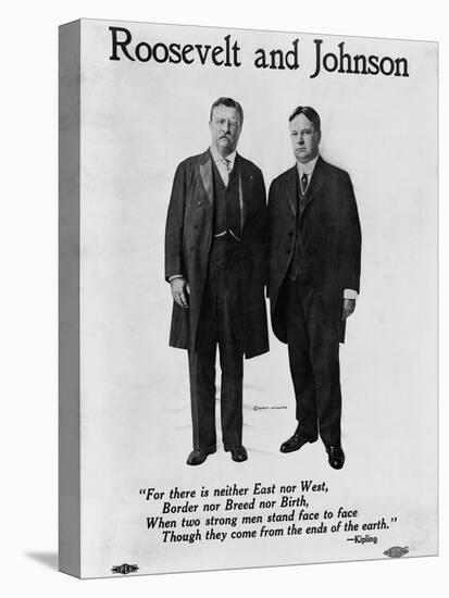 Roosevelt Campaign Poster for 1912 Presidential Election-null-Stretched Canvas