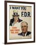 Roosevelt Campaign Poster-David J. Frent-Framed Photographic Print