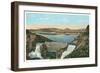 Roosevelt Dam, Apache Trail-null-Framed Art Print