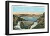 Roosevelt Dam, Apache Trail-null-Framed Art Print