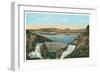 Roosevelt Dam, Apache Trail-null-Framed Premium Giclee Print