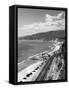 Roosevelt Highway and Lighthouse-null-Framed Stretched Canvas