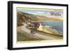 Roosevelt Highway, Malibu, California-null-Framed Art Print