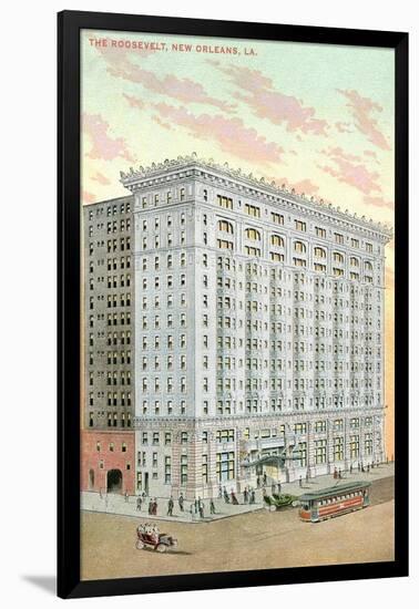 Roosevelt Hotel, New Orleans-null-Framed Art Print