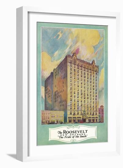 Roosevelt Hotel, New Orleans-null-Framed Art Print