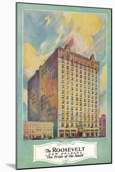 Roosevelt Hotel, New Orleans-null-Mounted Art Print
