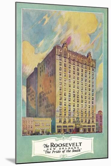 Roosevelt Hotel, New Orleans-null-Mounted Art Print