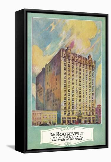 Roosevelt Hotel, New Orleans-null-Framed Stretched Canvas