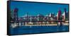 Roosevelt Island Bridge, NY, NY-null-Framed Stretched Canvas