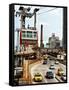 Roosevelt Island Tram and Ed Koch Queensboro Bridge (Queensbridge) Entry View, Manhattan, New York-Philippe Hugonnard-Framed Stretched Canvas