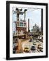 Roosevelt Island Tram and Ed Koch Queensboro Bridge (Queensbridge) Entry View, Manhattan, New York-Philippe Hugonnard-Framed Photographic Print