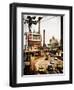 Roosevelt Island Tram and Ed Koch Queensboro Bridge (Queensbridge) Entry View, Manhattan, New York-Philippe Hugonnard-Framed Photographic Print