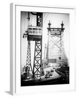 Roosevelt Island Tram and Ed Koch Queensboro Bridge (Queensbridge), Manhattan, New York City-Philippe Hugonnard-Framed Premium Photographic Print