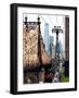 Roosevelt Island Tram and Ed Koch Queensboro Bridge (Queensbridge) Views, Manhattan, New York, US-Philippe Hugonnard-Framed Photographic Print