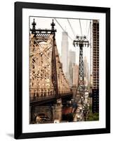 Roosevelt Island Tram and Ed Koch Queensboro Bridge (Queensbridge) Views, Manhattan, New York-Philippe Hugonnard-Framed Photographic Print