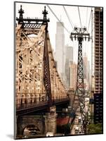 Roosevelt Island Tram and Ed Koch Queensboro Bridge (Queensbridge) Views, Manhattan, New York-Philippe Hugonnard-Mounted Photographic Print