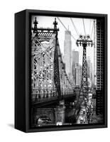 Roosevelt Island Tram and Ed Koch Queensboro Bridge (Queensbridge) Views, Manhattan, New York-Philippe Hugonnard-Framed Stretched Canvas