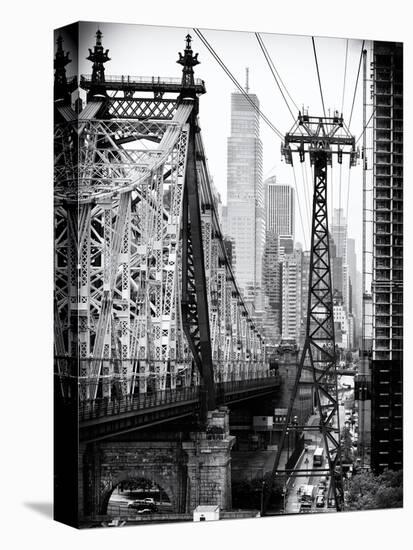 Roosevelt Island Tram and Ed Koch Queensboro Bridge (Queensbridge) Views, Manhattan, New York-Philippe Hugonnard-Stretched Canvas