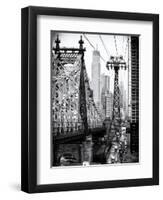 Roosevelt Island Tram and Ed Koch Queensboro Bridge (Queensbridge) Views, Manhattan, New York-Philippe Hugonnard-Framed Premium Photographic Print