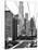 Roosevelt Island Tram Station (Manhattan Side), Manhattan, New York, Black and White Photography-Philippe Hugonnard-Stretched Canvas