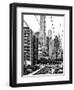 Roosevelt Island Tram Station (Manhattan Side), Manhattan, New York, Black and White Photography-Philippe Hugonnard-Framed Photographic Print