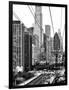 Roosevelt Island Tram Station (Manhattan Side), Manhattan, New York, Black and White Photography-Philippe Hugonnard-Framed Photographic Print