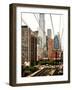 Roosevelt Island Tram Station (Manhattan Side), Manhattan, New York, United States, Vintage-Philippe Hugonnard-Framed Photographic Print