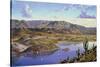 Roosevelt Lake, AZ-Eduardo Camoes-Stretched Canvas