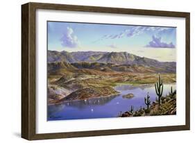 Roosevelt Lake, AZ-Eduardo Camoes-Framed Giclee Print