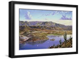 Roosevelt Lake, AZ-Eduardo Camoes-Framed Giclee Print