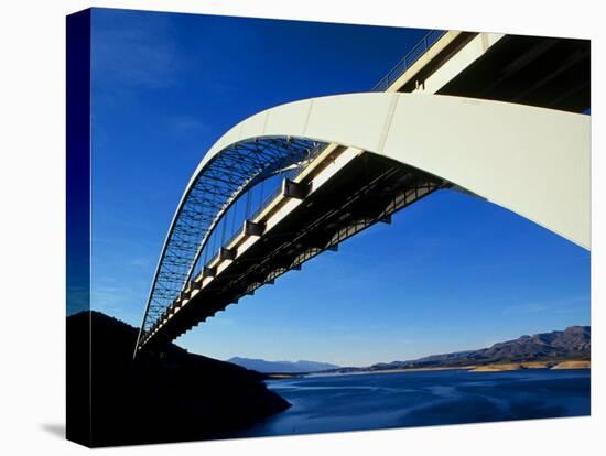Roosevelt Lake Bridge, Arizona, USA-null-Stretched Canvas