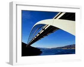 Roosevelt Lake Bridge, Arizona, USA-null-Framed Photographic Print