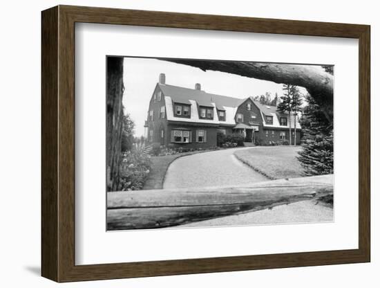 Roosevelt's Canadian Home-null-Framed Photographic Print