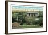 Roosevelt's Log Cabin, Bismarck, North Dakota-null-Framed Art Print