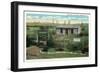 Roosevelt's Log Cabin, Bismarck, North Dakota-null-Framed Art Print