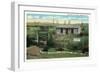 Roosevelt's Log Cabin, Bismarck, North Dakota-null-Framed Art Print