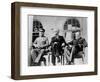 Roosevelt, Stalin, and Churchill at the Teheran conference, 1943-null-Framed Photographic Print