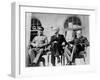 Roosevelt, Stalin, and Churchill at the Teheran conference, 1943-null-Framed Photographic Print