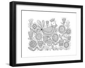 Rooster 6-Neeti Goswami-Framed Art Print