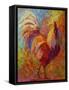 Rooster 6-Marion Rose-Framed Stretched Canvas