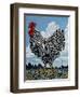 Rooster and Clouds-Barry Wilson-Framed Premium Giclee Print