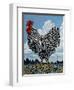 Rooster and Clouds-Barry Wilson-Framed Giclee Print