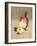 Rooster and Hen-Bairei Kono-Framed Giclee Print