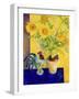 Rooster and Sunflowers (Coq et Tournesols)-Isy Ochoa-Framed Giclee Print