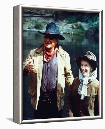 Rooster Cogburn (1975)-null-Framed Photo