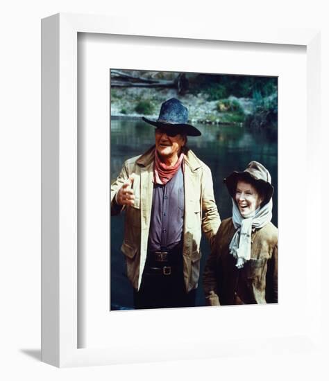 Rooster Cogburn (1975)-null-Framed Photo