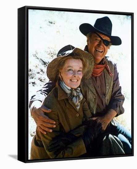 Rooster Cogburn (1975)-null-Framed Stretched Canvas