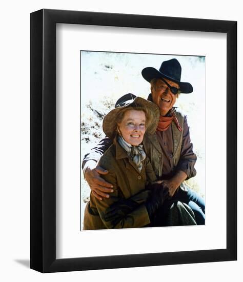 Rooster Cogburn (1975)-null-Framed Photo